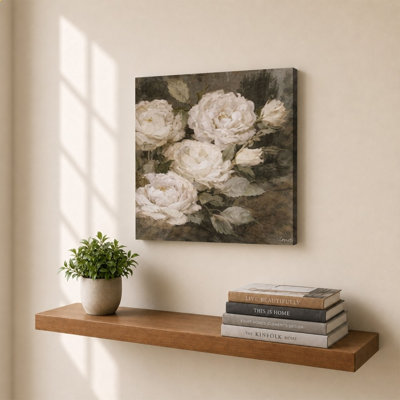 «Vintage Peony» par Lanie Loreth - Impression sur toile