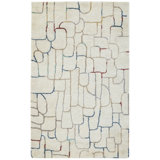 Modern Shag - Pebble Rug Hand Tufted Wool  Rug