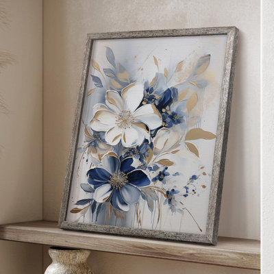 FLORAL Series CCCXIII Framed Print - Solid Wood