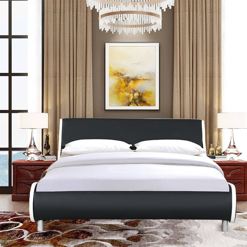 Erin Upholstered Sleigh Bed