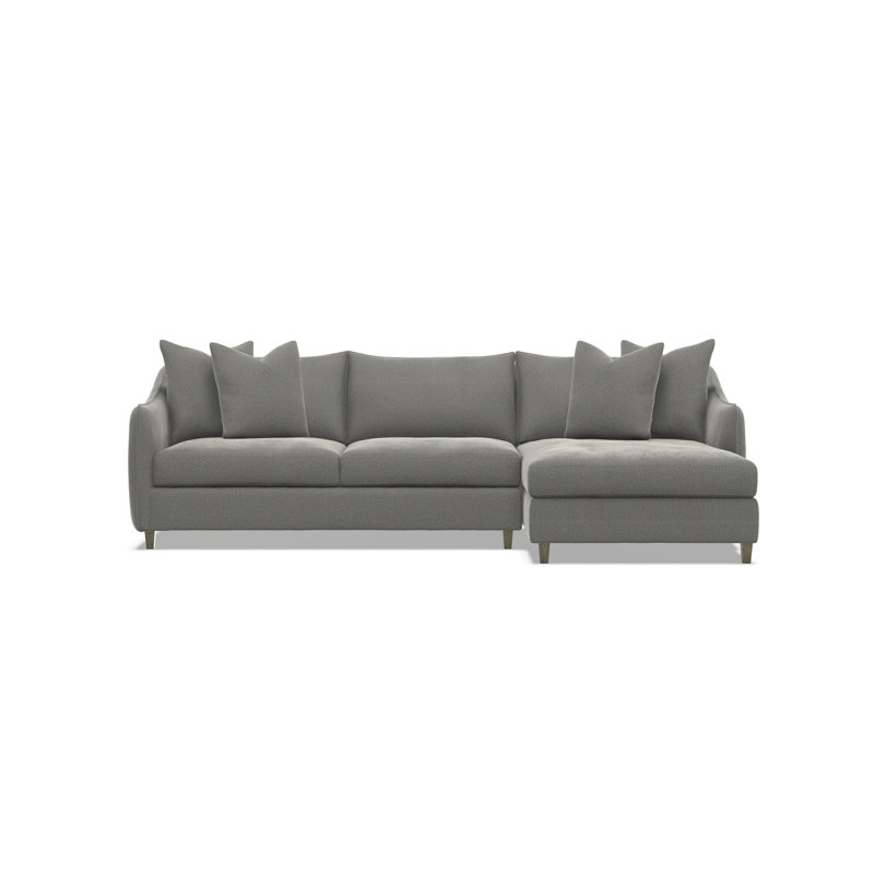 Joli 2 Pc Fabric Sectional, 1592-011
