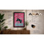 Neon Game Controllers Retro - Framed Print-1994807352-1994807492