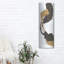 Art mural en métal «Bold Gold Tall 1» par Chris Paschke-102872340