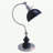 22"h Black Desk Lamp-143244762