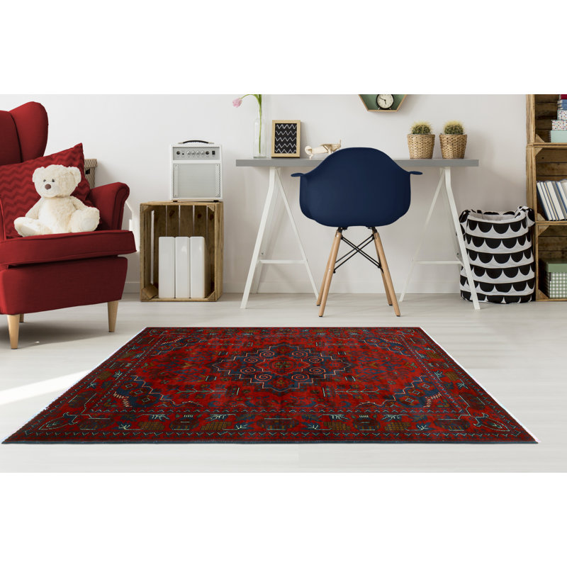 Khyle Nevaeh Red Rug