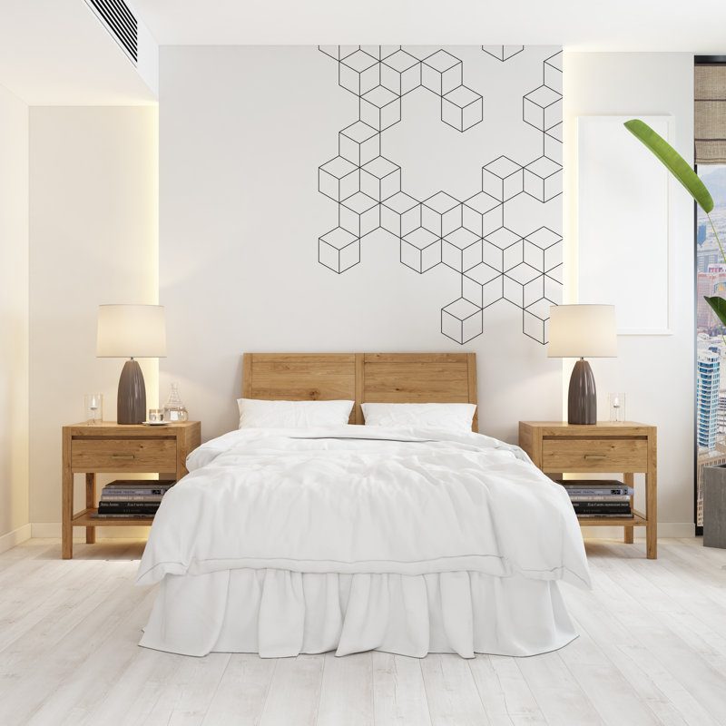 Cubes, autocollant de décoration murale, décor de coin, décalque de coin, art mural géométrique, Art abstrait, Art mural minimaliste, Art mural abstrait, cadeau 127LU