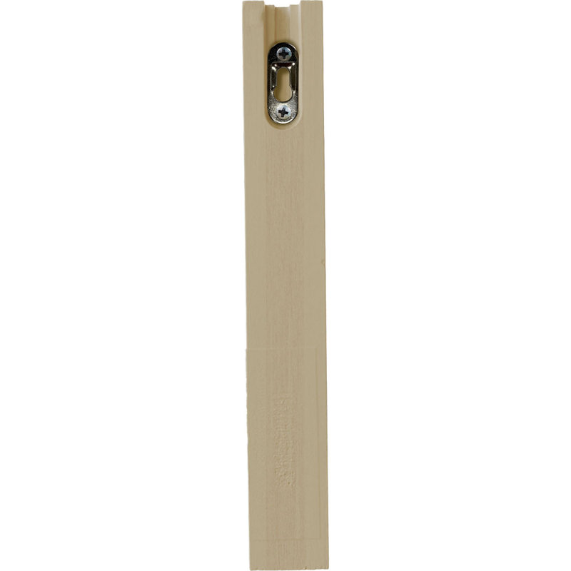 Corbeau Ellis Wood, Hévéa, H 10,5 po x l 1,5 po x P 8,5 po