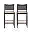 Tabouret carré rembourré avec dossier canne l 19 "Lummie-568953981-568953978