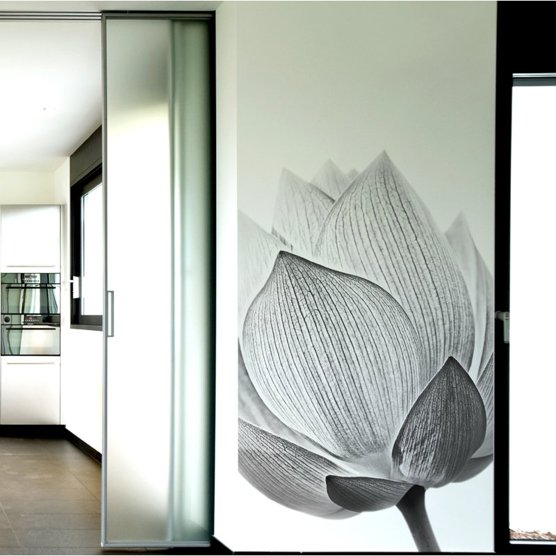Murale Hao Lotus, l 48 po x L 108 po