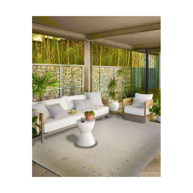 Tapis lavable doux à motif crème doux, Sous-tapis rectangulaire 2 pi 6 po x 4 pi 11 po