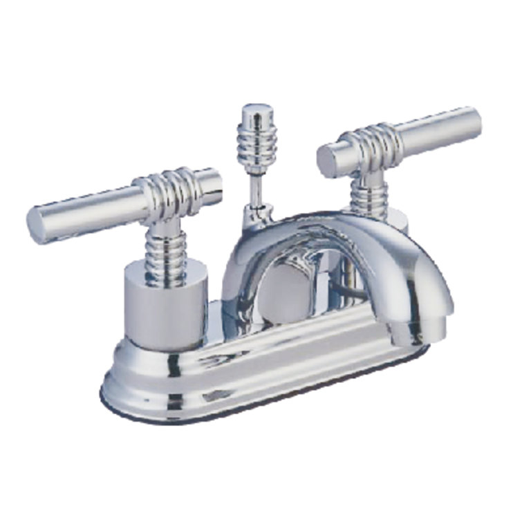 Milano Centerset Bathroom Faucet with Drain Assembly
