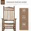 Chaise berçante à haut dossier Traditional-1716893166