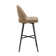 Etna Swivel Upholstered Counter Stool with Metal Frame