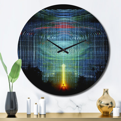 Horloge murale abstraite Schumann