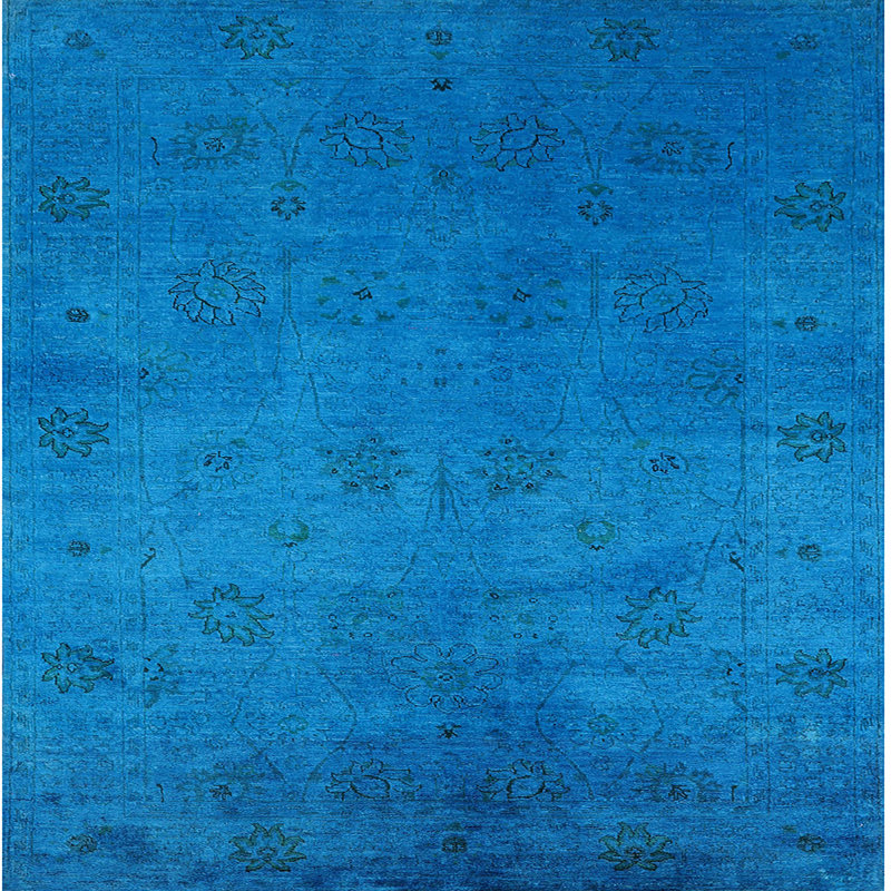 Anitza Floral Indoor Rug, Square 5'