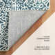 Temple Ink Machine Washable Rug