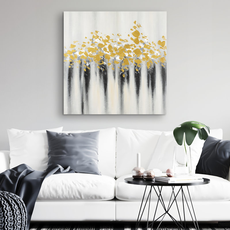 Small spots - 32"x32" art on canvas