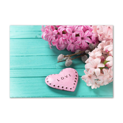 Without And Heart - Wrapped Canvas Print