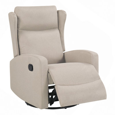 Fauteuil inclinable souple, fauteuil inclinable et pivotant pour le salon, fauteuil pivotant à 360 degrés, fauteuil inclinable moderne réglable, canapé inclinable classique et traditionnel avec support lombaire