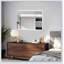 Miroir de salle de bain 32 po x 24 po à rétroéclairage DEL lumineux, désembuage 5 minutes, miroir de meuble-lavabo mural pleine HD à réflexion, 3 lumières à intensité variable à intensité variable, CRI90 +, fonction mémoire, anti-buée-45245126