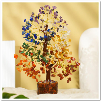 Green Jade Crystal Tree Of Life For Luck & Prosperity Decor For Home And Office | Handmade Bonsai For Wealth & Balance And Good Fortune | Perfect Well-being Gift For Loved Ones