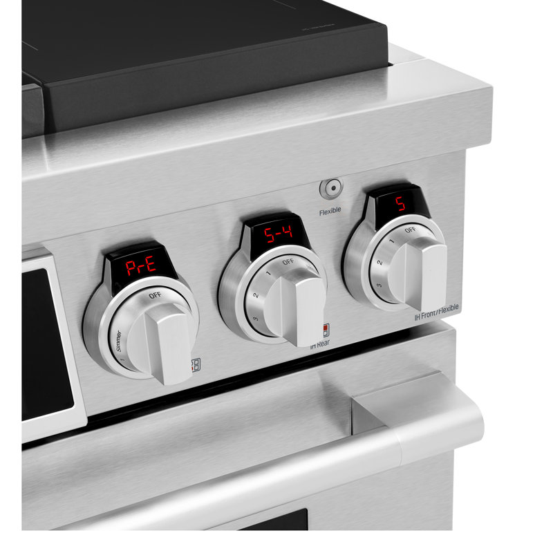 36" Dual-Fuel Professional Range Sous Vide and Induction