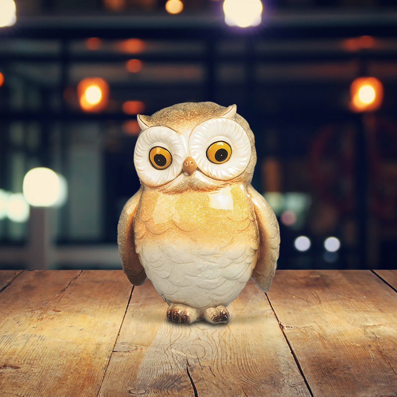 5"H Owl Look Forward Figurine