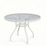 Windward Outdoor Glass 42" Round Dining Table
