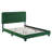 Celine Channel Tufted Performance Velvet Platform Bed-1029404567-1029404584