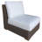 Hobson Powder Coated Aluminum Patio Sectional with Sunbrella® Cushions