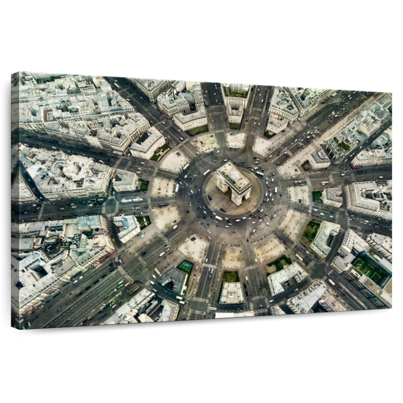 Arc de Triomphe Paris, H 8 po x l 12 po