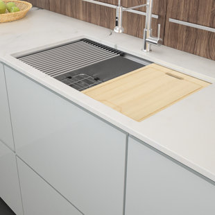 27'' L Undermount Single Bowl Stainless Steel Kitchen Sink