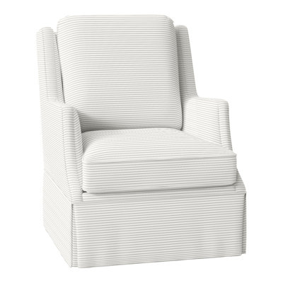 Savannah 31.5" W Swivel Wingback Chair