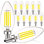 5 W (équivalent à 40 W), DEL B11, ampoule à intensité variable, culot E12 / candélabre