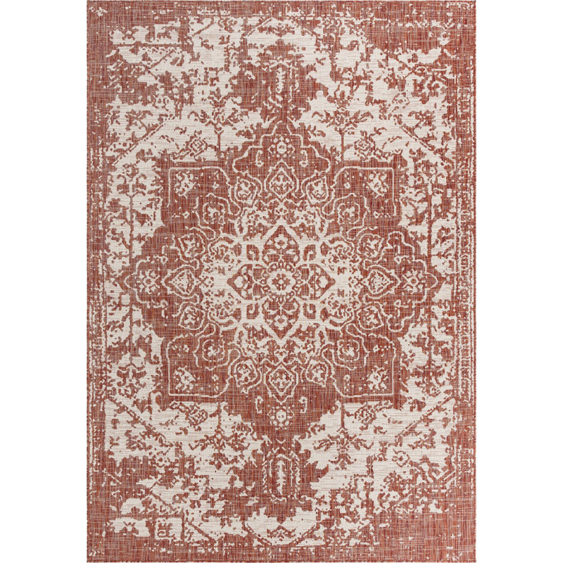 Allayna Dubai Indoor/Outdoor Rug, Rectangle 7'1" x 10'