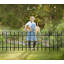 61 cm H x 61 cm W Iron Fence Panels Fencing with 5 Panel(s) Included-940263393