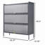 Armoire de rangement polyvalente à 3 niveaux avec un design élégant et des caractéristiques pratiques pour l'organisation de la cuisine