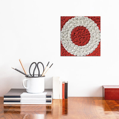 Love Rose II 1 Piece Wrapped Canvas Wall Art