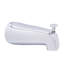 Bec de baignoire mural universel 5-1 / 4 po, zinc-112730520