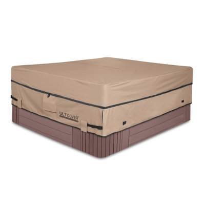 ULTCOVER Rectangle Hot Tub Cover in Khaki