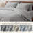 Bedsure Full 2-in-1 Comforter Set with Detachable Fluffy Blanket – Gray SnapTech Design Bed-in-a-bag, All-Season Bedding Set(Set of 6) for Dorm Room-126226170-126016532