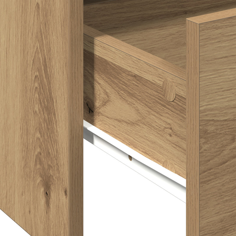 Coffee Table with Storage, Artisan Oak