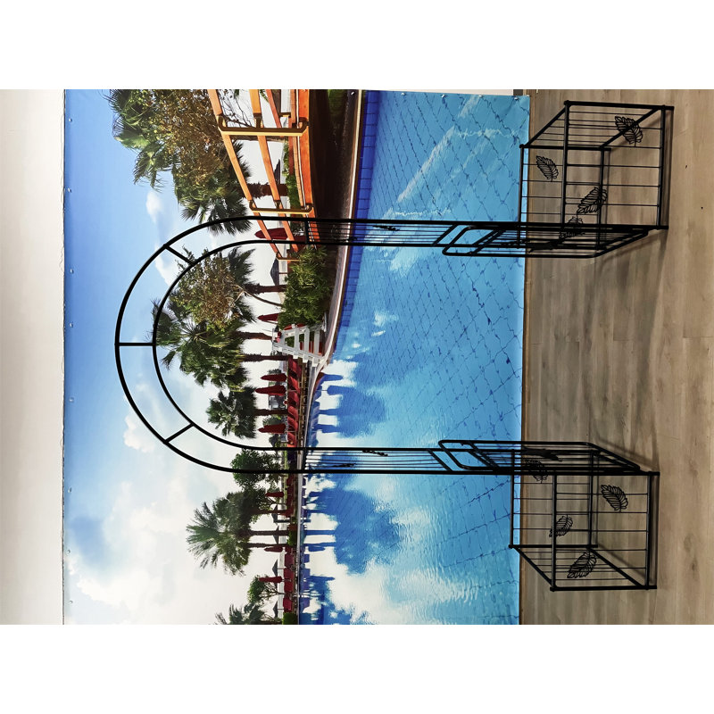 Tonnelle de jardin 7 pi Outsunny, H 87 po x l 79,92 po x P 20,04 po