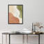 Reproduction d'art encadrée abstraite pour décoration intérieure moderne - 11 po x 14 po-116561597-116561596