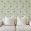 Strolling Elephant - Minted Horizon Wallpaper