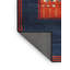Tapis de zone bleu/rouge contemporaine-1812281987
