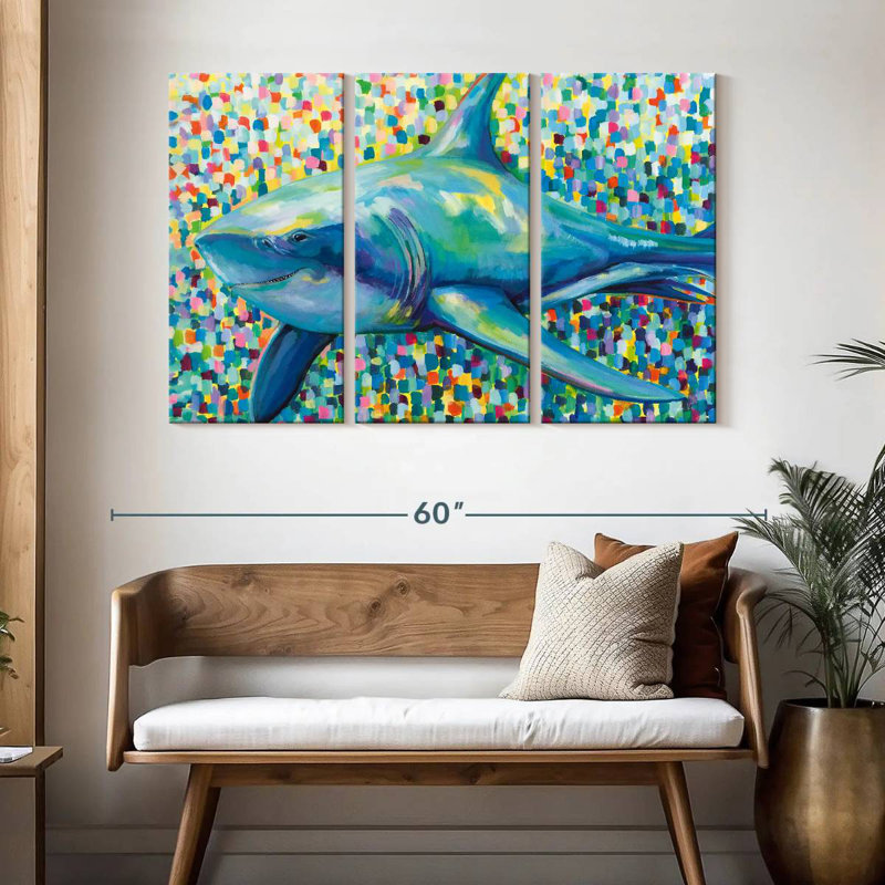 Brampt Chatham Shark, 32" H x 50" W
