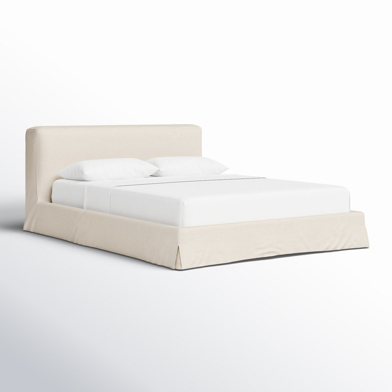 Aidan Upholstered Bed, Brussels Natural, Queen