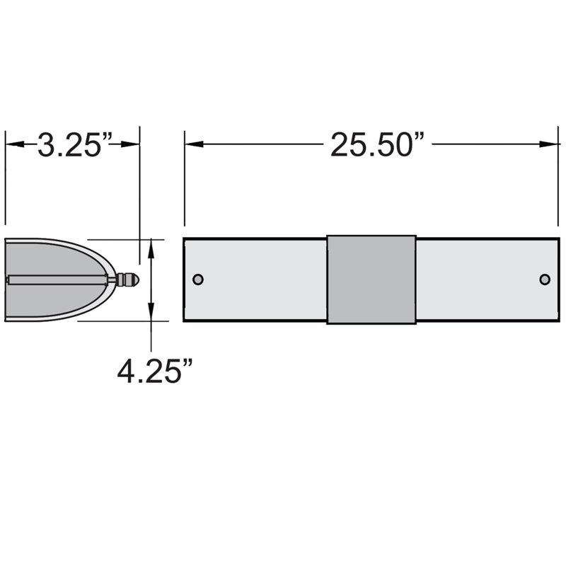 Patchell Dimmable LED Vanity Light, Yes, SSL