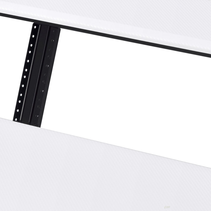 Bureau avec plateau pour clavier Music Studio (bureau), Blanc